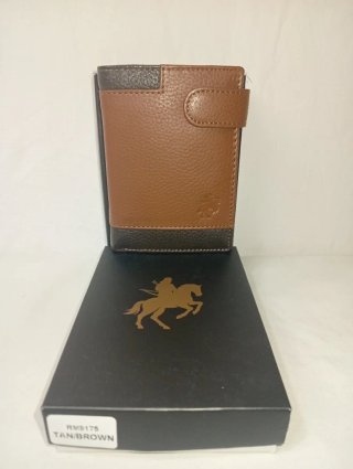 Cartera de cuero genuine leather N2