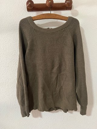 Primark Jersey punto XL verde mujer
