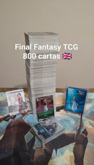 Lote 800 Cartas Final Fantasy TCG