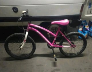 Bicicleta de Niña Rosa