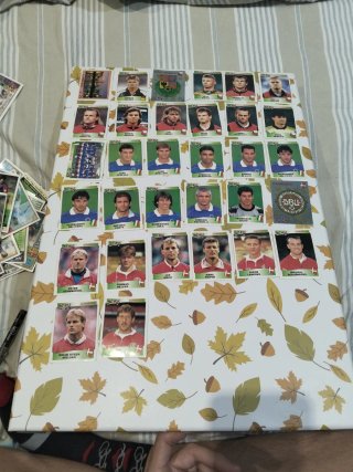 Lote 32 Cromos Panini Euro 96