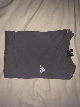 Camiseta Adidas Gris Talla S