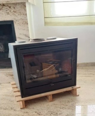 Chimenea ErgomEl Hergom C11 es un casete (insertab