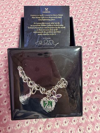Pulsera Lumos de Slytherin - Harry Potter