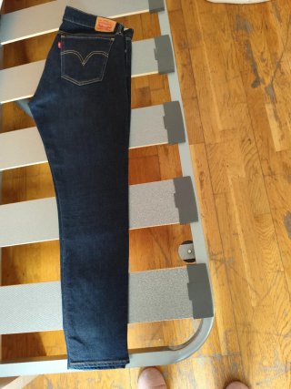 Tejanos Levi's Azul Modelo 601 PIN SKINNY T 32.