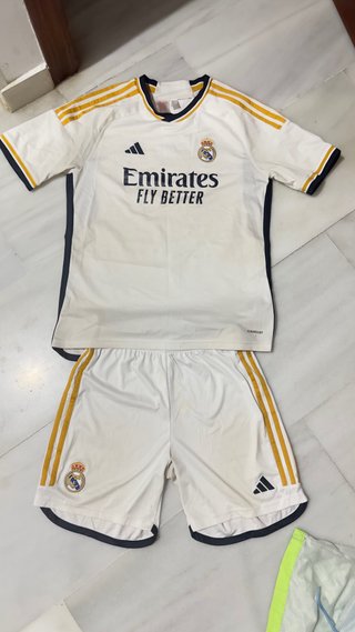 Equipación Real Madrid Adidas Niño