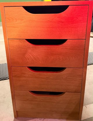 Cajonera de madera