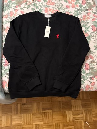 Sudadera Ami Paris Negra