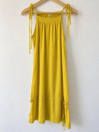 Top amarilla Massimo Dutti