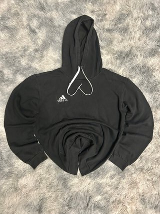 Sudadera Negra Adidas Estilo Streetwear