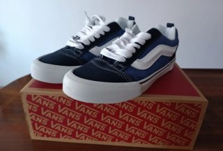Vans Knu Skool Azul/Blanco Talla 44 (NUEVAS)