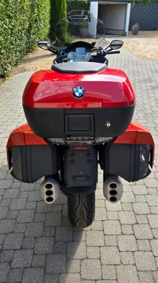 Top Case BMW Negro/Rojo Touring