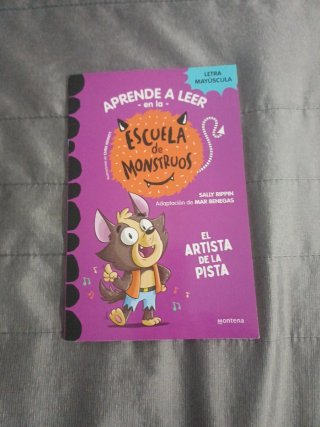 Libro El artista de la pista. Escuela de monstruos