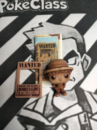 Wanted Luffy funko pop Kinder joy