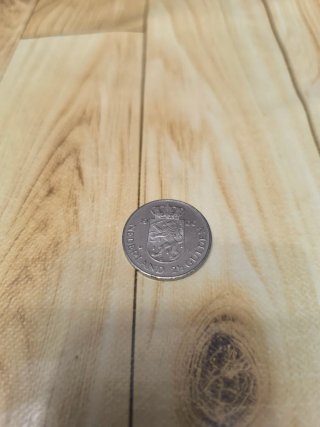 Moneda 2 1/2 Gulden Países Bajos 1980
