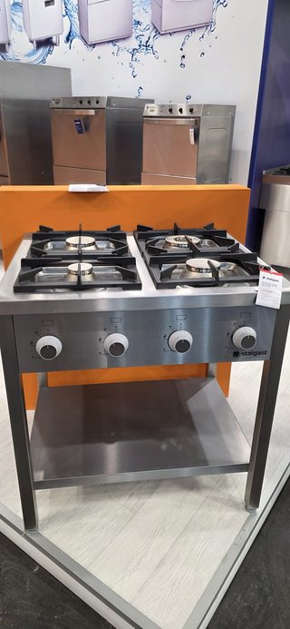 Cocina Industrial Stalgast 4 Fogones