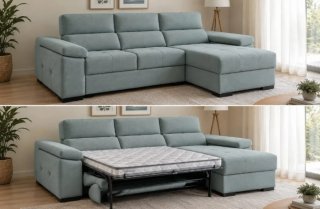 Sofá Chaise Longue con Cama Italiana