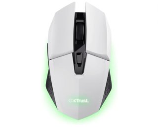 Trust GXT 110W Felox Ratón Gaming Blanco