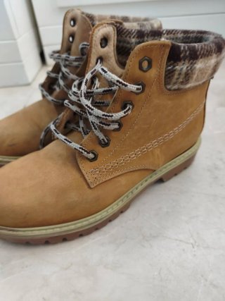 Botas color camel
