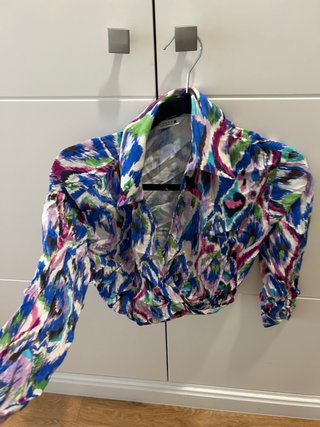 Blusa Zara Estampada