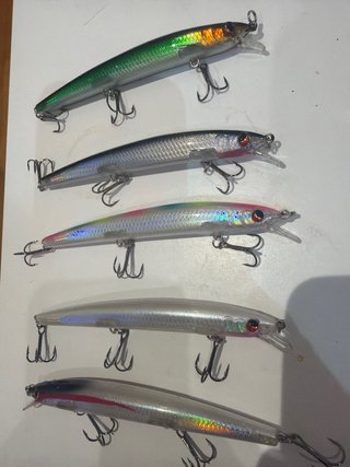 Set de 5 Señuelos de Pesca