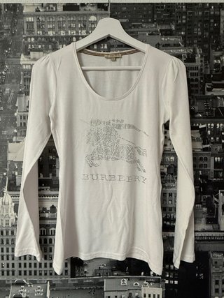 Camiseta Burberry Blanca Talla S