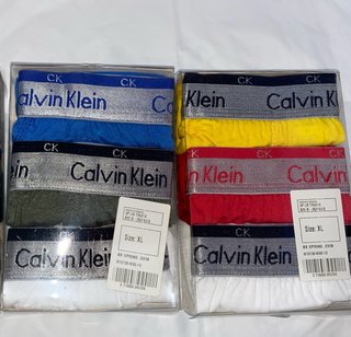 Pack Calzoncillos Calvin Klein Talla XL