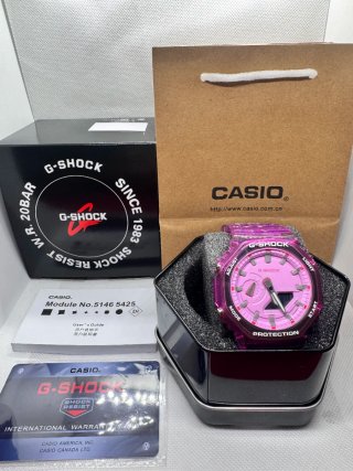 Reloj fucsia