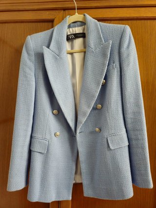 Chaqueta Zara Azul