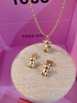 Conjunto Tous: Pendientes y Colgante