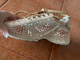 Zapatillas Exé Shoes con brillos. Talla 38