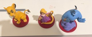 Set de 3 Figuras Audio Cuentos Disney