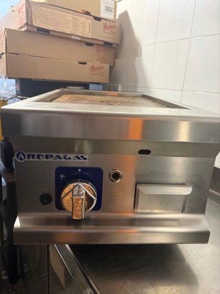 Plancha Industrial a Gas Repagas