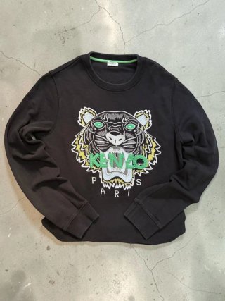 Sudadera Kenzo Paris Tiger Negra Tal