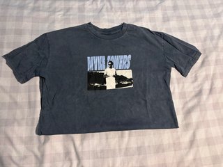 Camiseta Myke Towers Azul Talla S