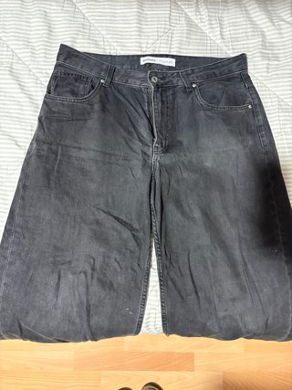 Pantalón Negro Bershka Talla XL