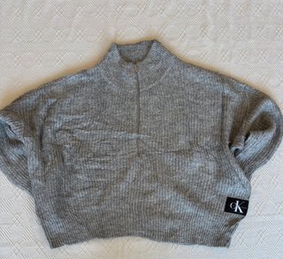 Jersey Calvin Klein Jeans Gris Talla XL