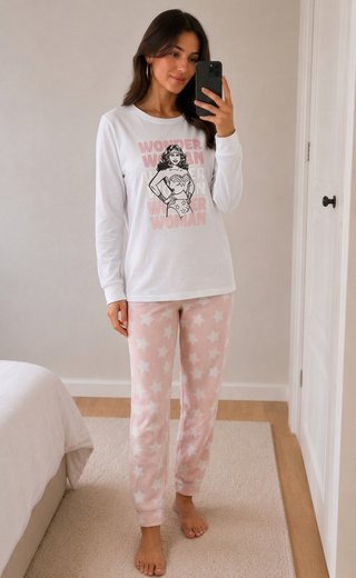 Pijama Wonder Woman Women'secret Talla M NUEVO!!