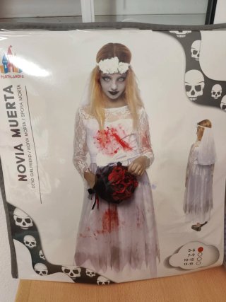 Disfraz Novia Muerta Partilandia