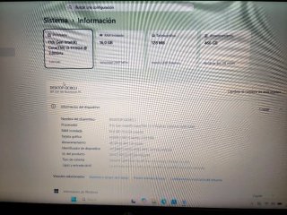 Portátil HP 250 G8 i3 11ª Gen 16GB RAM 500GB