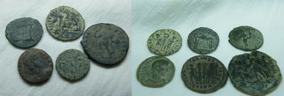 Lote de 11 Monedas Romanas