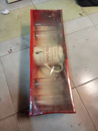 Set Vasos y Jarra Dewar's White Label