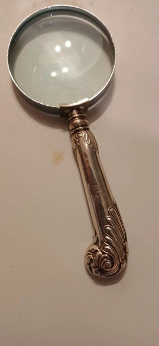 Lupa Antigua de Plata Esterlina venta en mano