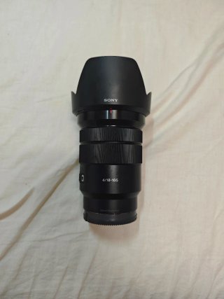 Objetivo Sony 18-105mm f4 E PZ