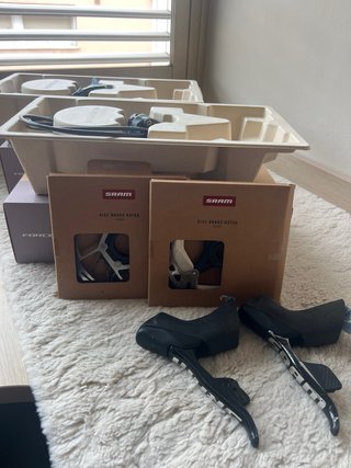 Manetas, Pinzas y Discos SRAM Force eTap AXS
