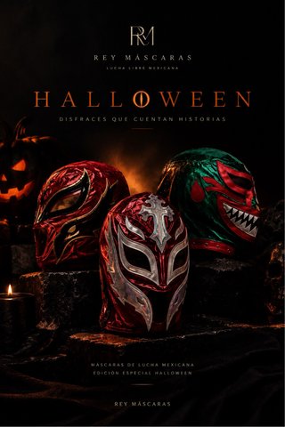 Máscara Lucha Libre Mexicana Halloween
