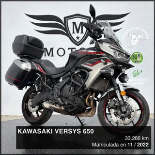 KAWASAKI VERSYS 650 (modelo actual) 2022