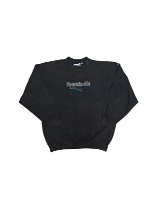 Sudadera Reebok Negra Vintage Años 90