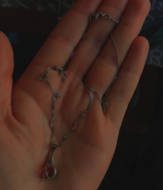 Collar de plata con sello 925