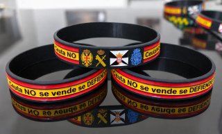 Pulsera de silicona Ceuta no se vende se DEFIENDE
